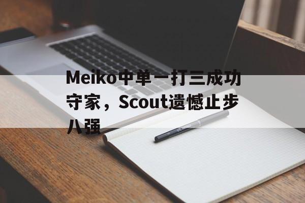 九游登录中心-Meiko中单一打三成功守家，Scout遗憾止步八强